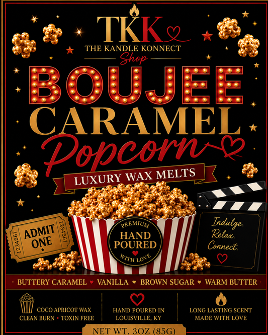 Boujee Caramel Popcorn Wax Melts