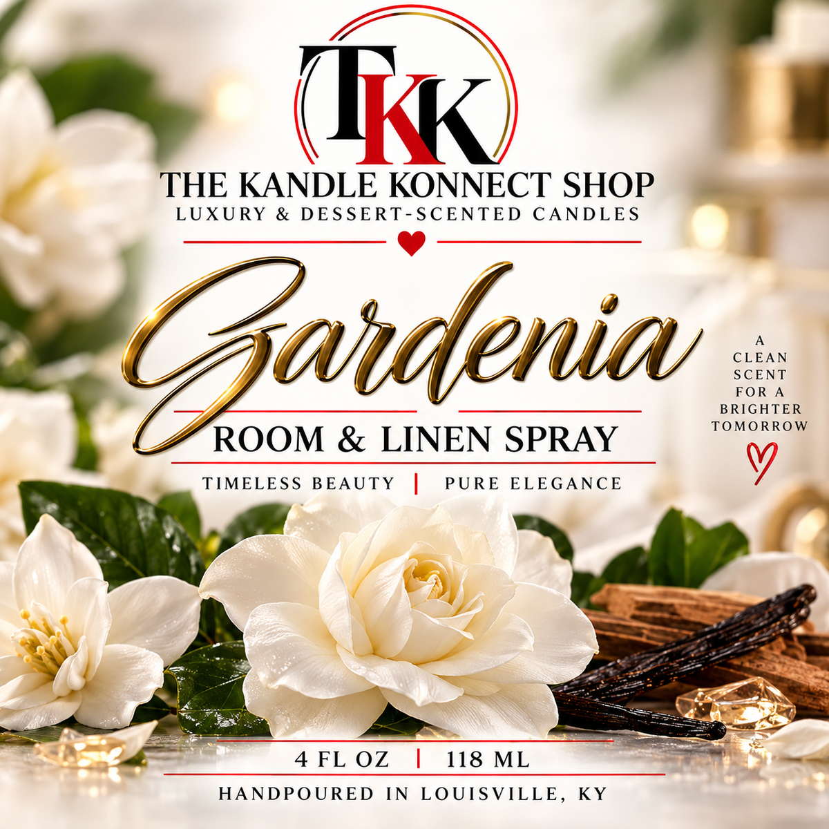Room Spray - Gardenia 4oz