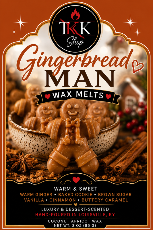 Gingerbread Man Wax Melts
