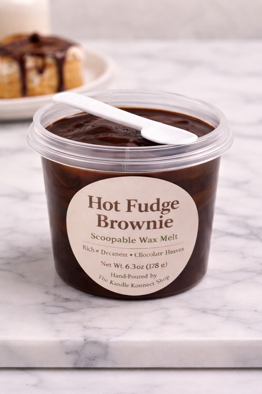 Hot Fudge Brownie Scoopable Wax Melt